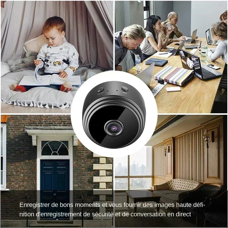 720P Wireless monitoring Mini IP Camera – Compact Security for Home and Office