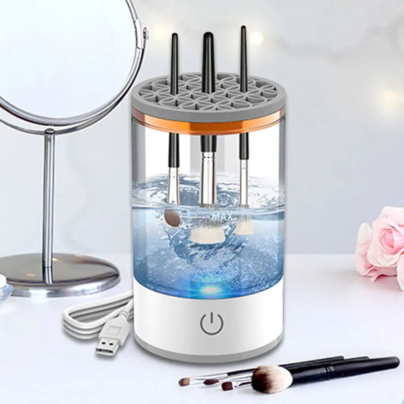 Automatic Electric Makeup Brush Cleaner – Efficient, Portable, and Easy to Use