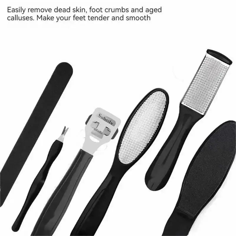 8-in-1 Foot Care Pedicure Set for Callus and Dead Skin Removal