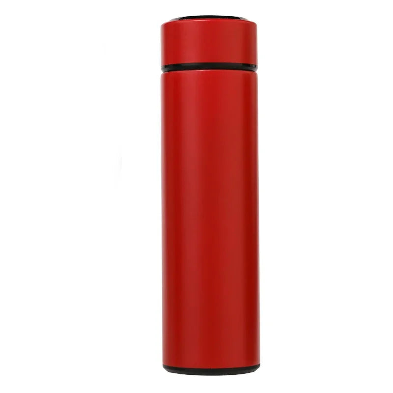 Smart Stainless Steel Water Bottle - Leak-Proof, Double-Walled, Hot & Cold, LCD Temp Display