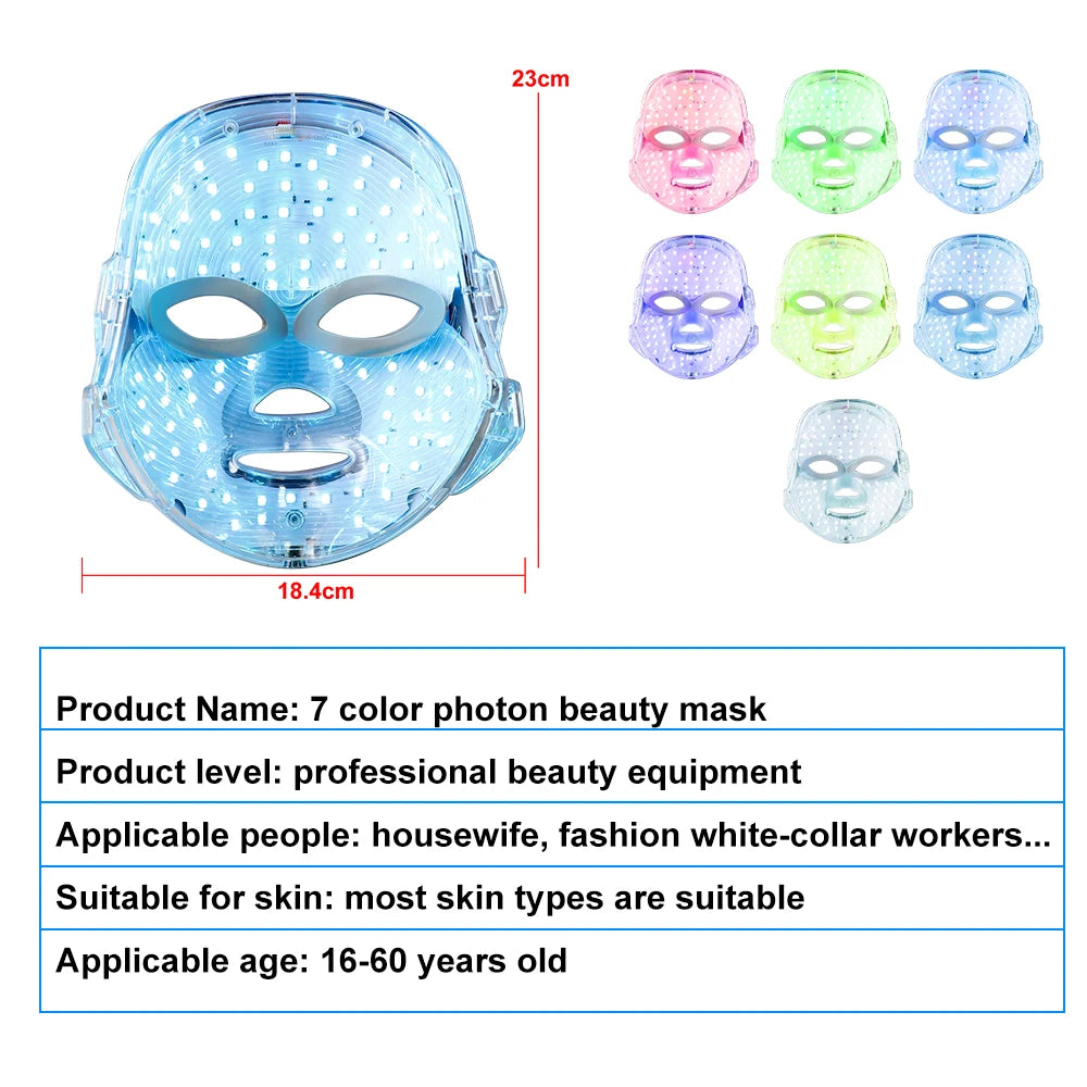 Photon Beauty Mask for Skin Repair and Rejuvenation